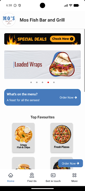 Mos Fish Bar and Grill Screenshot 1