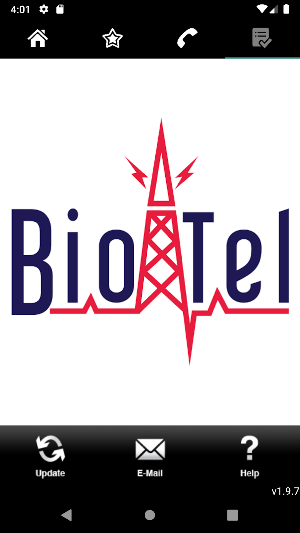 UTSW BioTel Guidelines Screenshot 0