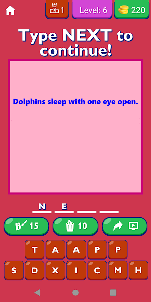 Fun Facts App English Screenshot 2