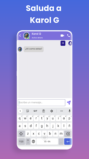 Karol G Fake Video Call & Chat Screenshot 3