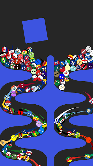 World Marble Run Country Balls Screenshot 3