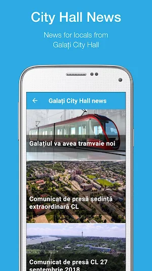 Galați City App Screenshot 3