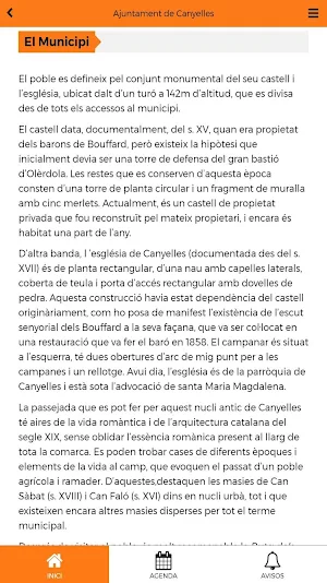Ajuntament de Canyelles Screenshot 1