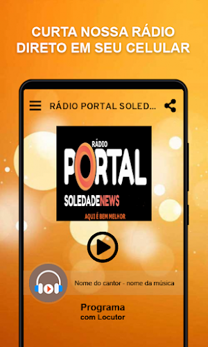 RÁDIO PORTAL SOLEDADE NEWS Screenshot 0