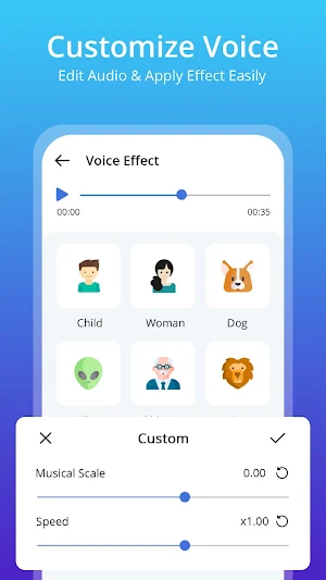 Voice Changer - Sound Effects Screenshot 1