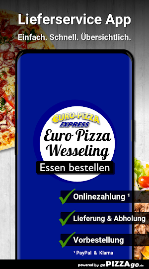 Euro Pizza Express Wesseling Screenshot 0
