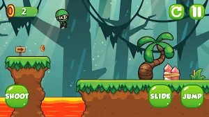 Super Ninja of Jungle Screenshot 2