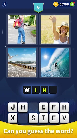 4 Pics 1 Word - Puzzle game Screenshot 0