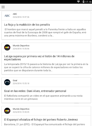FutbolNews Screenshot 1