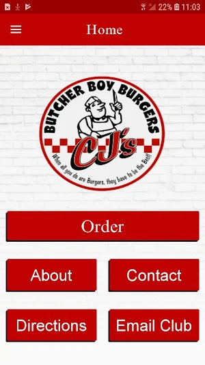CJ's Butcher Boy Burgers Screenshot 1