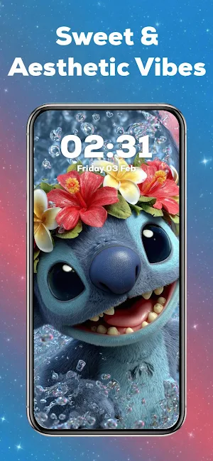 Stitch 4k Live Wallpaper Lilo Screenshot 3