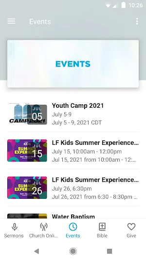 Life Fellowship Church Screenshot 2