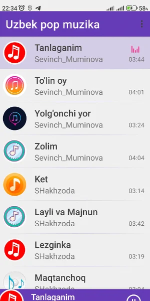Uzbek pop muzika 7 Screenshot 3