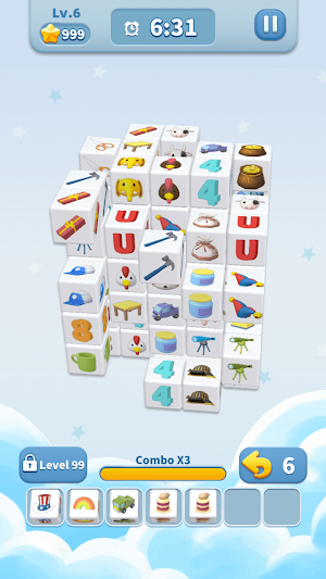 Cube Master 3D - Match 3 & Puzzle Game Screenshot 1