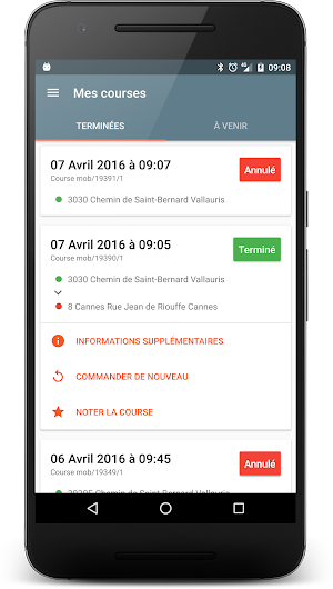 Taxis Lorientais Screenshot 2
