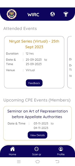 WIRC CONNECT Screenshot 2