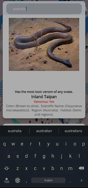 SARPAYO - The Snake Identifier Screenshot 3
