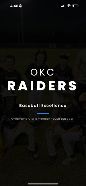 OKC Raiders Baseball Screenshot 0