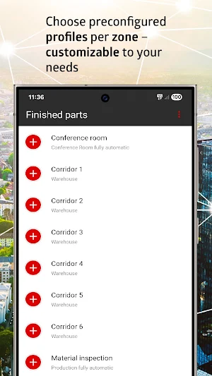 LUXOMESH Commissioning Screenshot 3