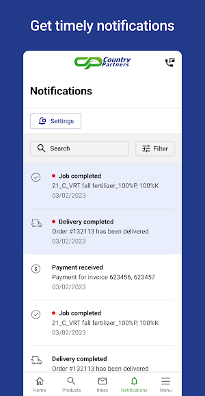 Country Partners Connect Screenshot 2