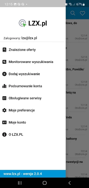 LZX.pl monitorowanie ogłoszeń Screenshot 3