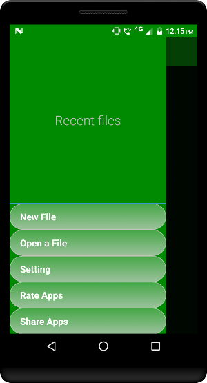 Simple text editor Screenshot 2