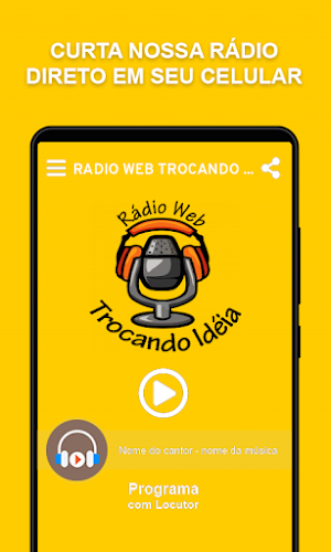 Radio Web Trocando Ideia Screenshot 0