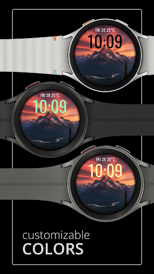 DADAM115: Digital Watch Face Screenshot 1