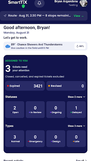 SmartTIX Screenshot 0