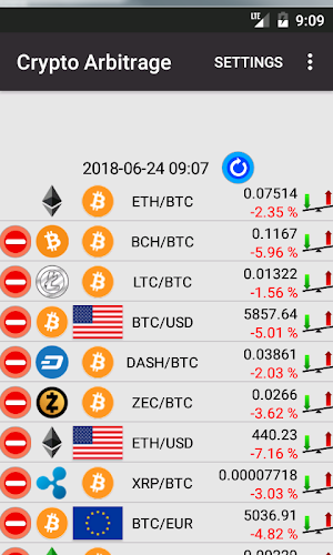 Crypto Arbitrage Screenshot 0