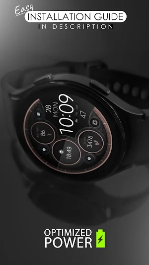 Dream 122 digital watch face Screenshot 1