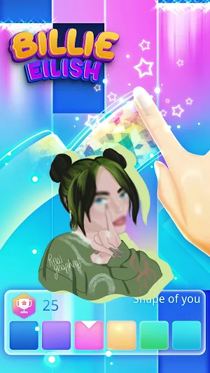 Billie Eilish Piano Tiles Screenshot 1