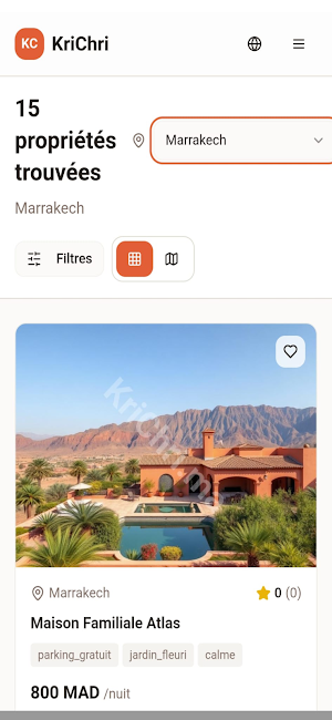 KriChri Maroc Screenshot 1