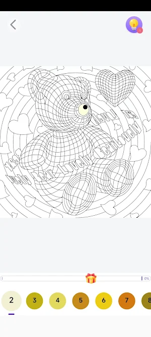 Mandala Paint: Color by Number Screenshot 0