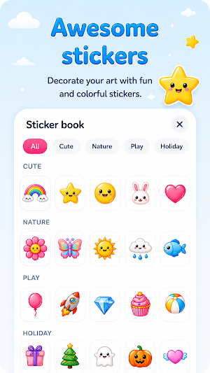 Coloring Book: Paint & Draw Screenshot 2