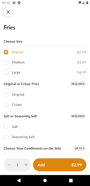 Roadrunner Grill Screenshot 3