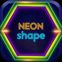 Neon Shape: Glow Tangram