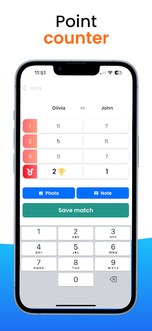 Pickleball Scorekeeper Counter Screenshot 3