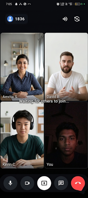 Moskey Meetings: Team Meetings Screenshot 1