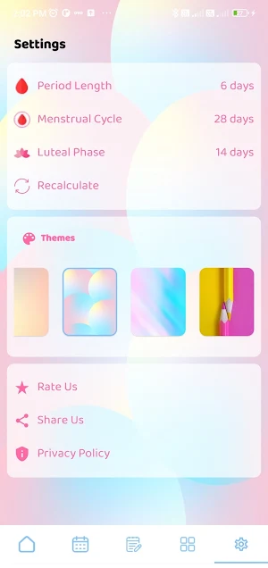 My Period Tracker & Ovulation Screenshot 1