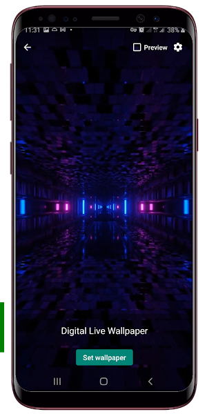 Digital Live Wallpaper Screenshot 1