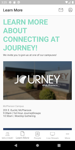 Journey Mennonite Church Screenshot 2