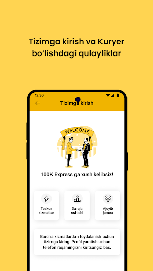 100K Express - Kuryer Screenshot 2
