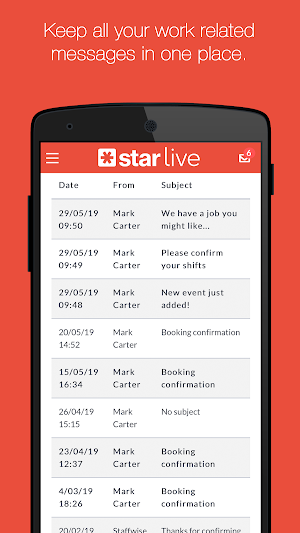 Star Live Staffing Screenshot 3
