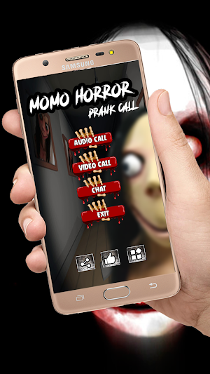 Momo Scary Video Prank Call Screenshot 0