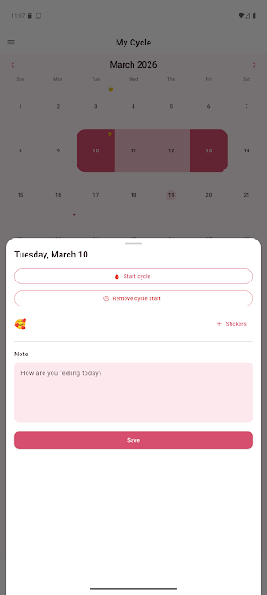 My Cycle Screenshot 3