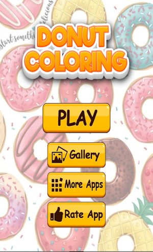 donut coloring book Screenshot 2