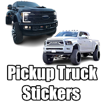 Pickup Truck Stickers