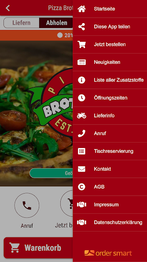 Pizza Brothers Bonn Screenshot 2