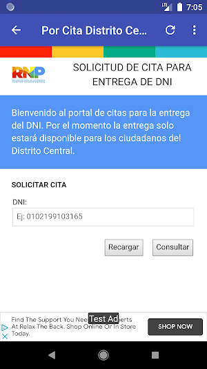 Entrega de Identidad Honduras Screenshot 3